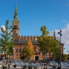The City Hall in Copenhagen