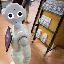 Robot at service in Tampere