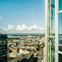 Oslo seen from building